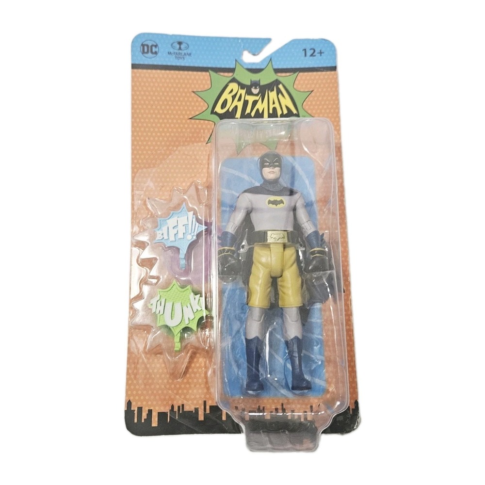 McFarlane Action Figure Boxing Batman 66' Classic TV Series Retro, DC [New]